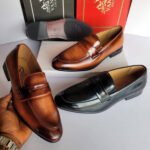 VANGELO Classic Men’s Loafers – Premium Leather Dress Shoes
