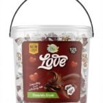 Love Chocolate Cream Candy Bucket (125 pcs)
