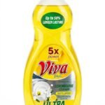 Viva Plus Ultra Strength Dishwashing Liquid (600ml) – Zesty Lemon