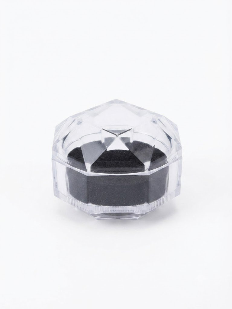 Transparent Hexagonal Jewelry Gift Box