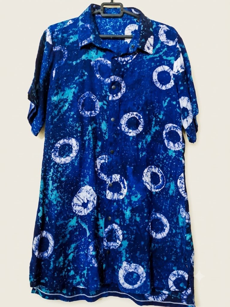 Arewa Shirt Dress by Adire Lanta