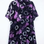 Arewa Shirtdress – Purple Tie-Dye (Adire Lanta)